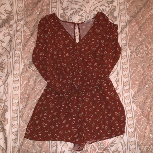 American Eagle Outfitters Pants - American Eagle Floral Romper